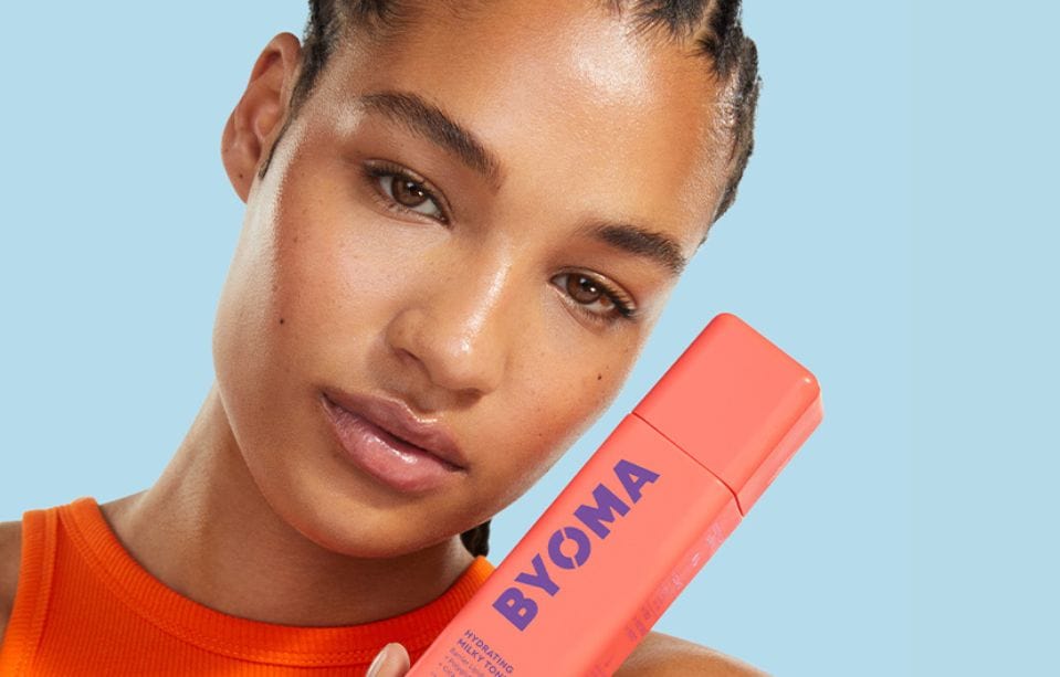 BYOMA skincare powered by actives